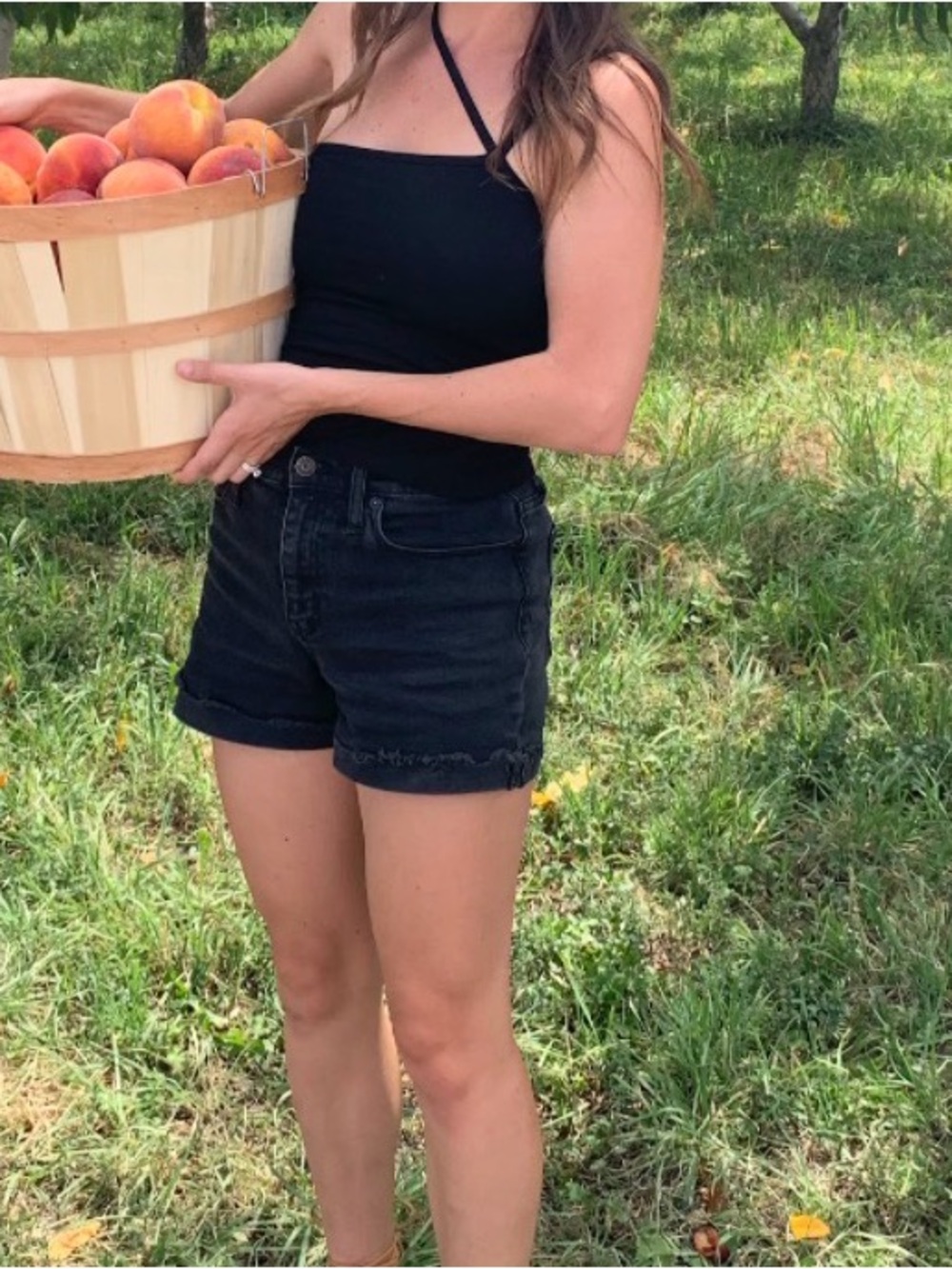 Reformation Black Tank